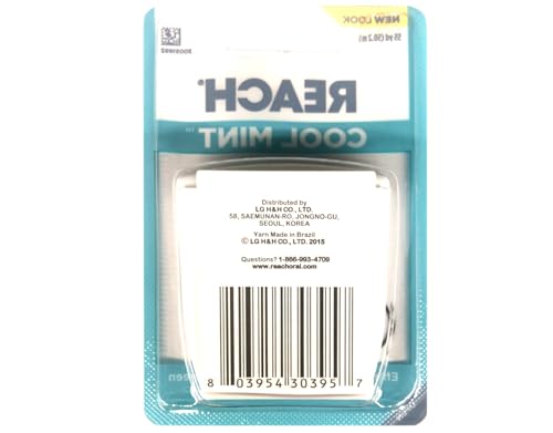 Cool Mint Reach Dental Floss, 55 Yds (Pack of 8)